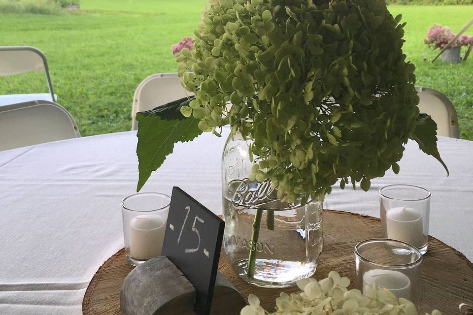 Outdoor setting
