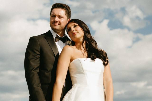 B&W Modern Wedding