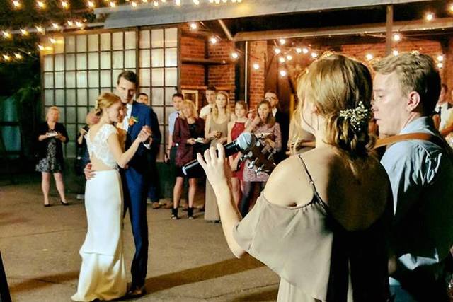 Couple dancing
