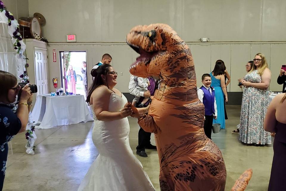 Reception surprise