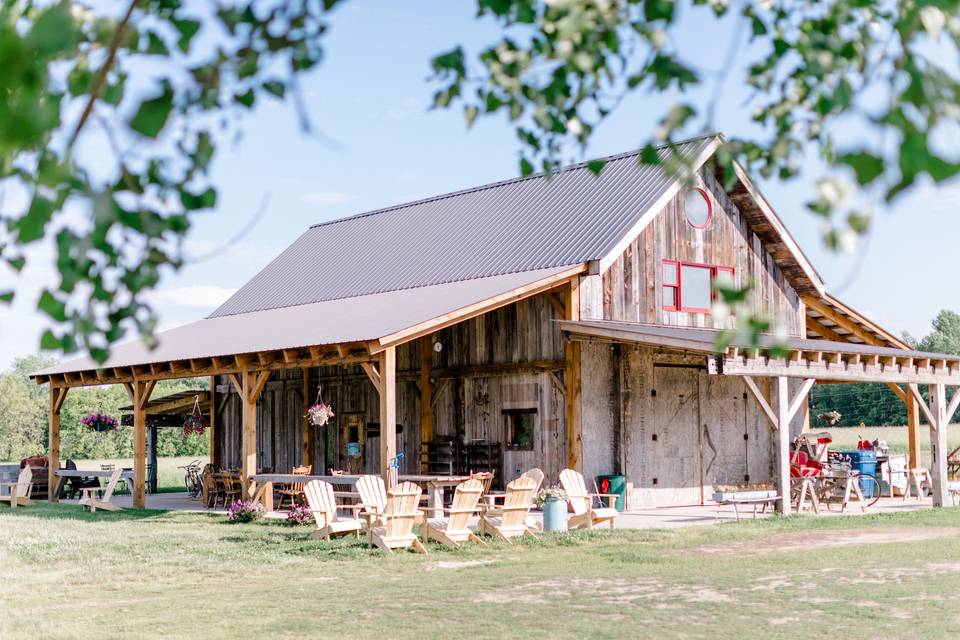 Main Barn with Yoga Studio