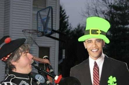 O'Bama was busy so he sent a stand-in