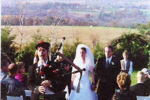 Newlywed recessional