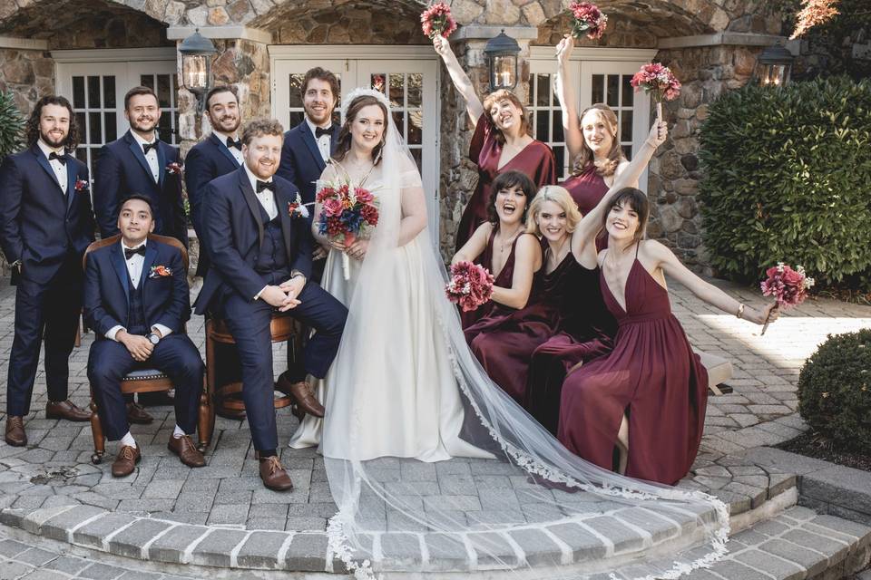 The Olde Mill Inn Bridal Party