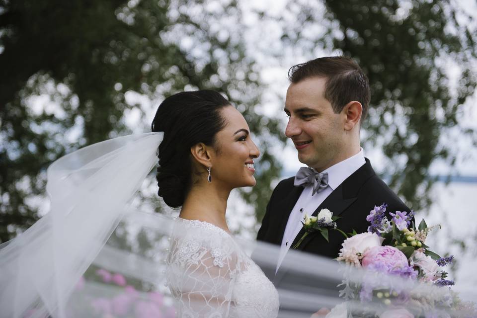 Bride and groom