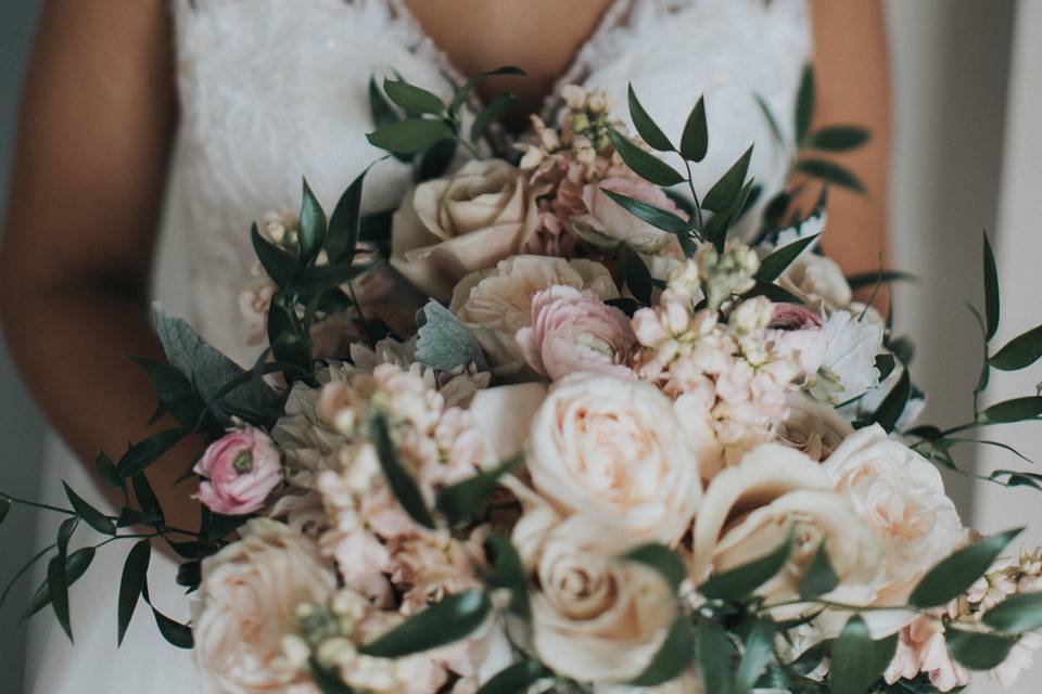 Bride before ceremony.