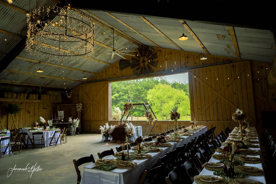 Inside Barn