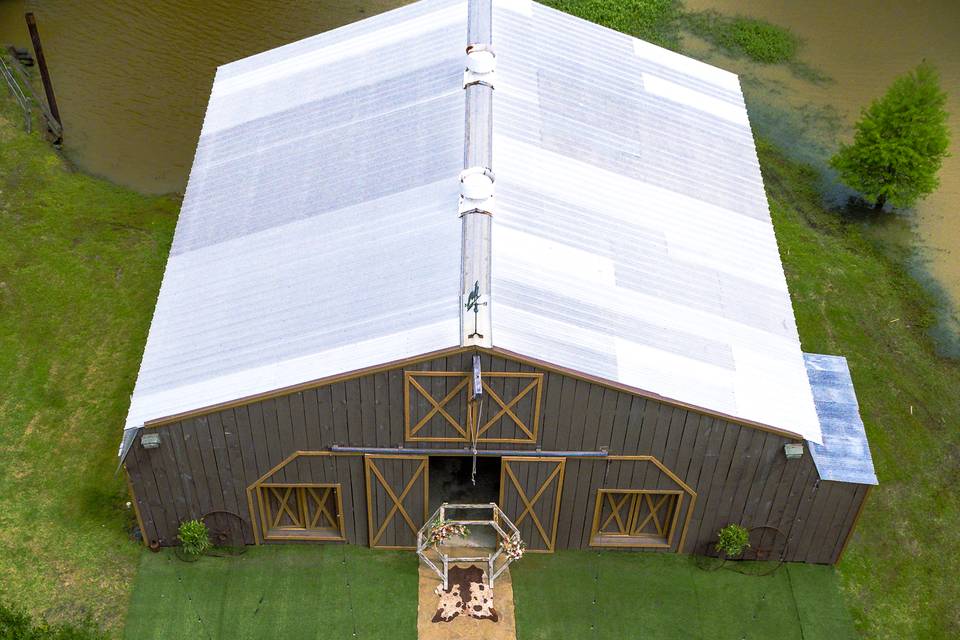 Overhead shot
