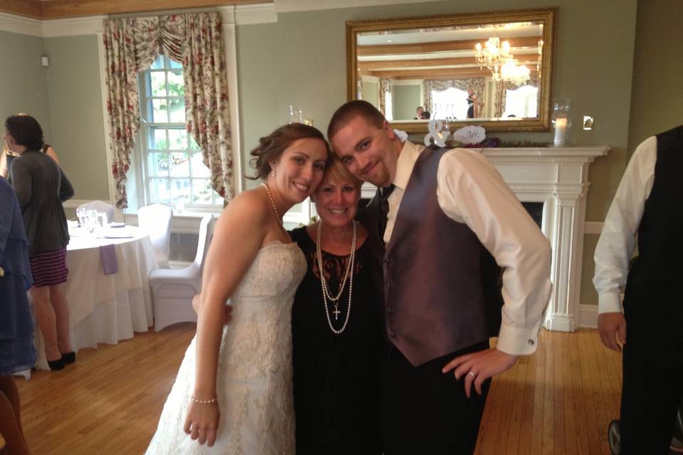 Photo with the newlyweds