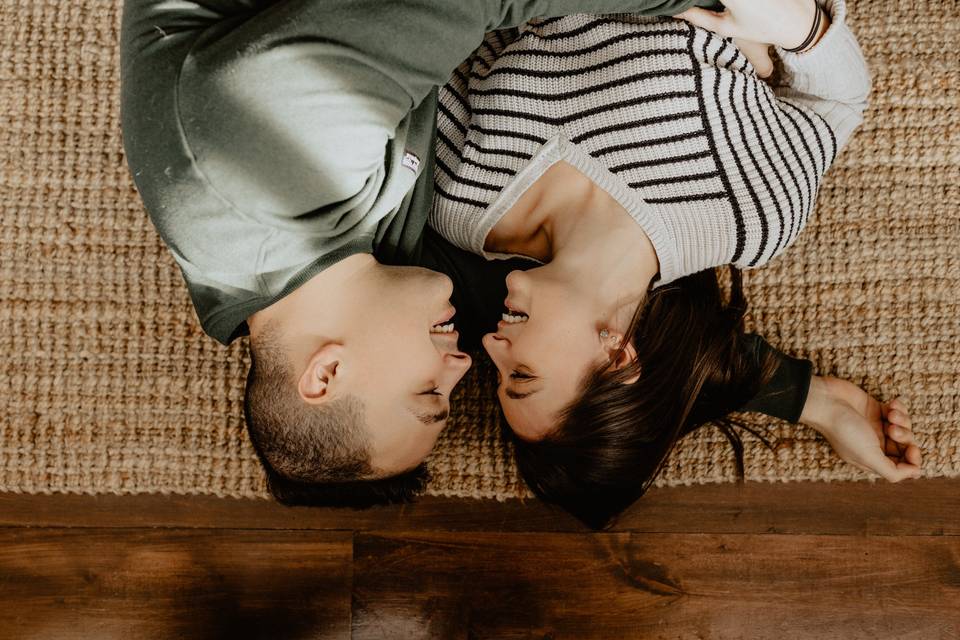 Burlington engagement session