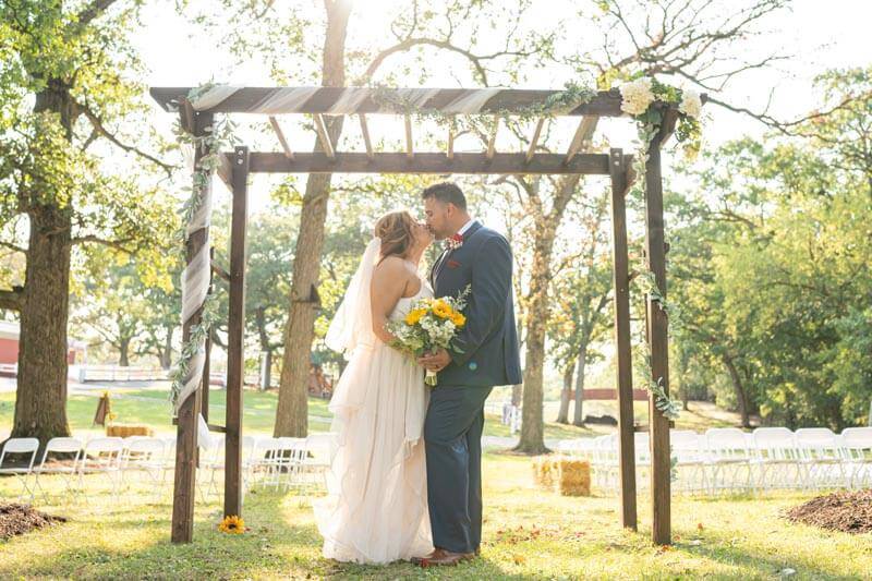 Romantic pergola