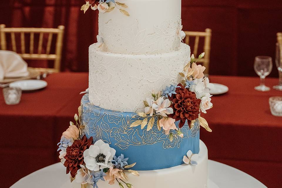 Flourish Cake Design