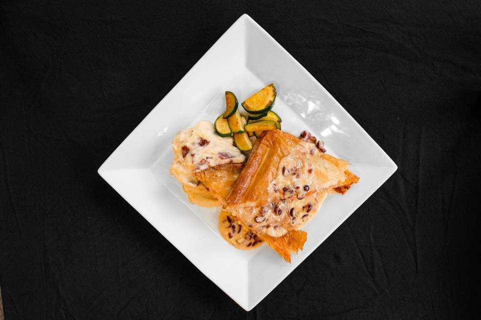 Phillo Stuffed Salmon