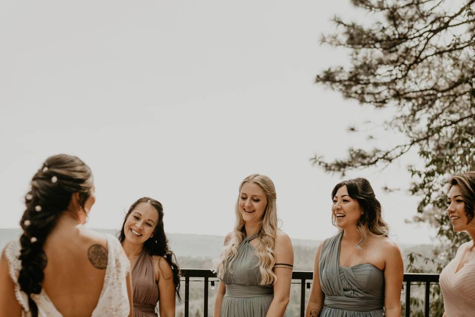 Bridesmaids dresses