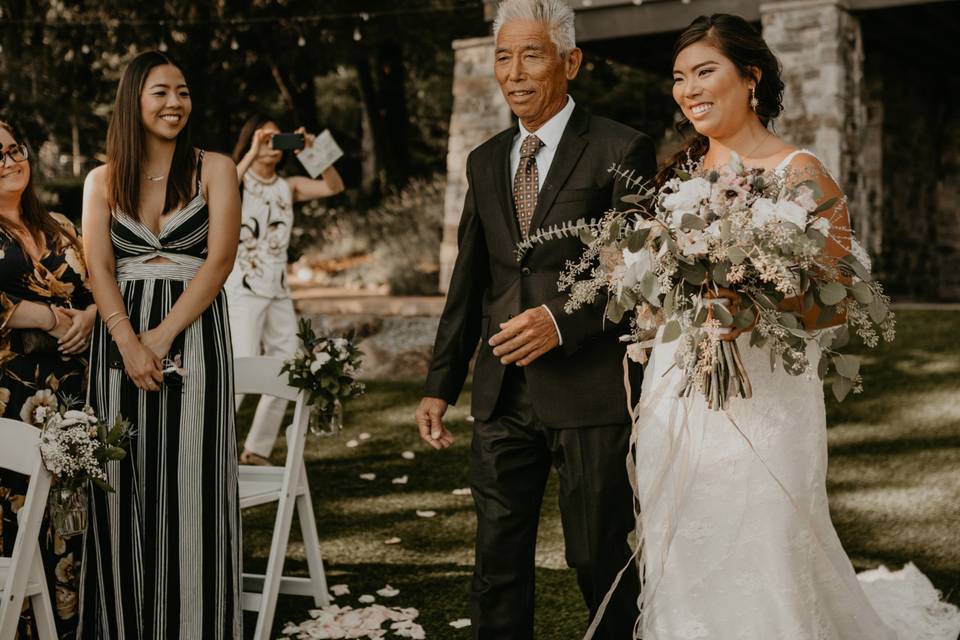 Bride's entrance