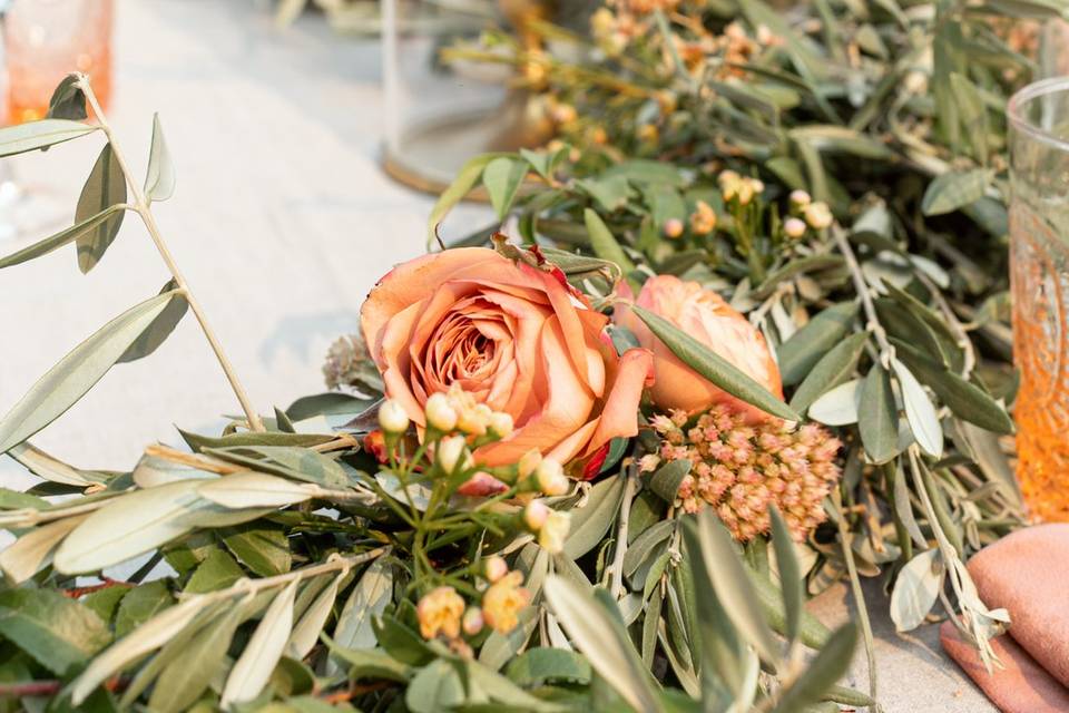 Fall tablescape