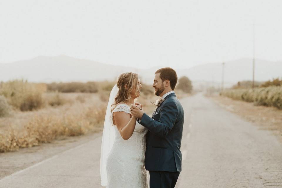 Bride and groom