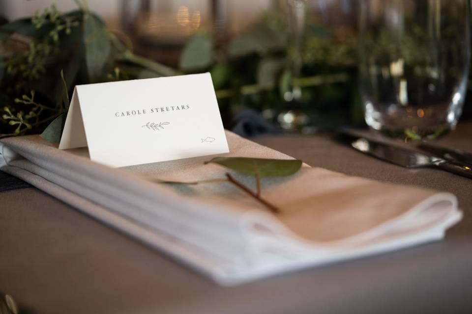 Place cards