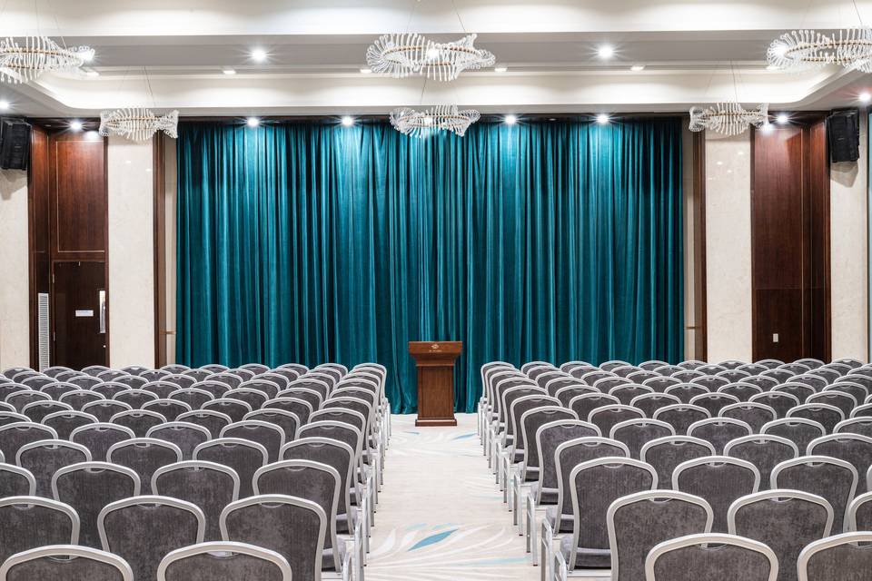 In-House Teal Draping