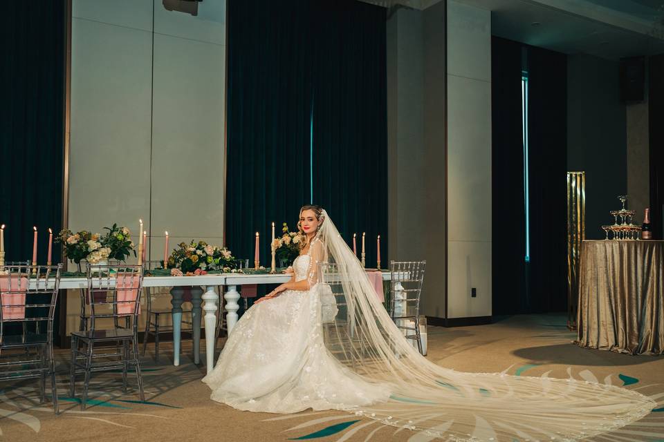 Sprawling ballroom