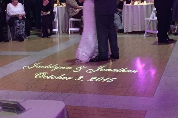 Couple dancing