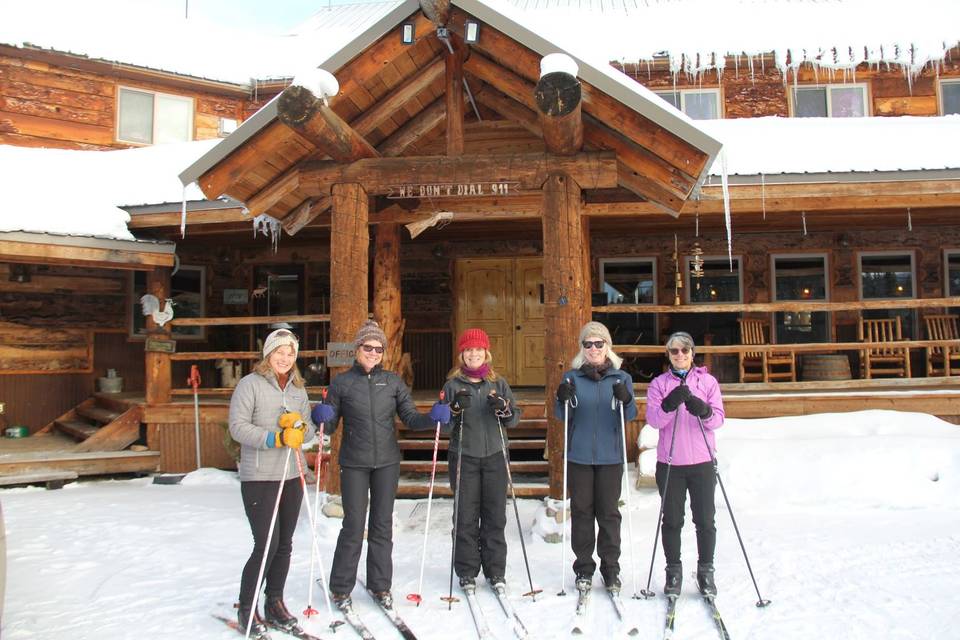 Skiing