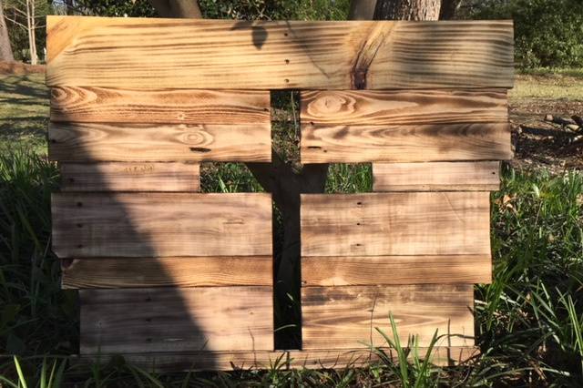 Rustic cross decor