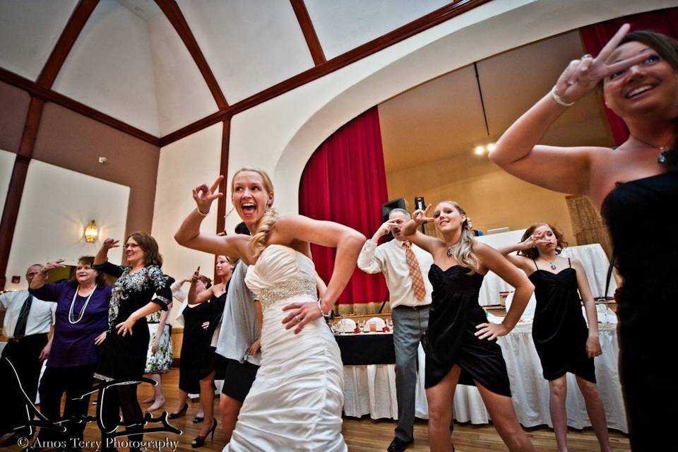 Couple dancing