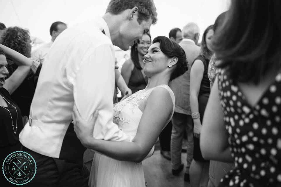 Couple dancing