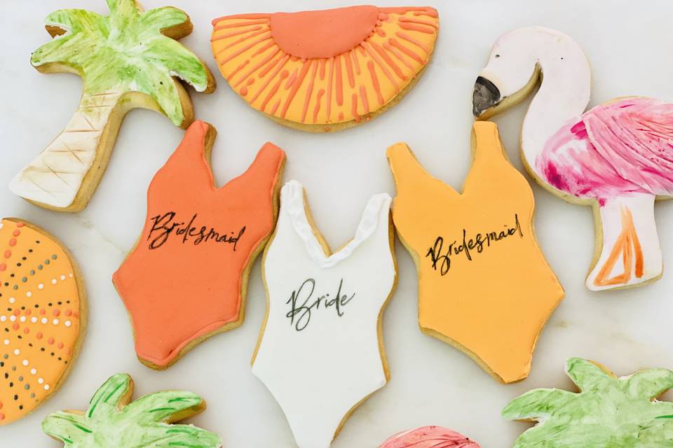 Bride Tribe Bachelorette cooki