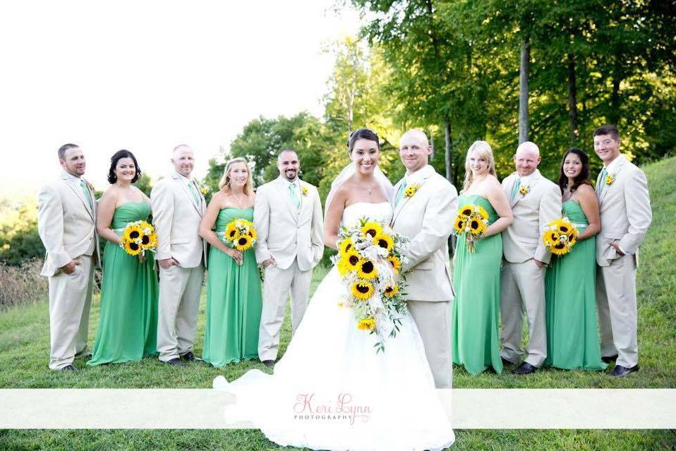 Sunflower wedding