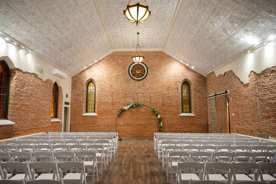 Chapel for ceremony