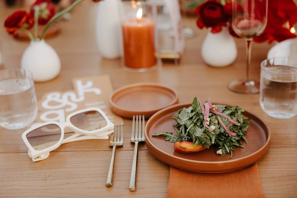 Plated Salad Course