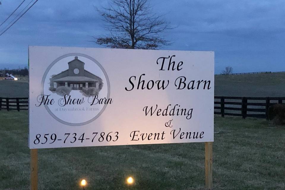 The Show Barn at Daynabrook Farms