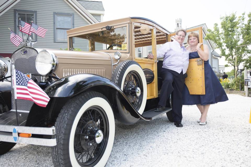 ​Wedding getaway car