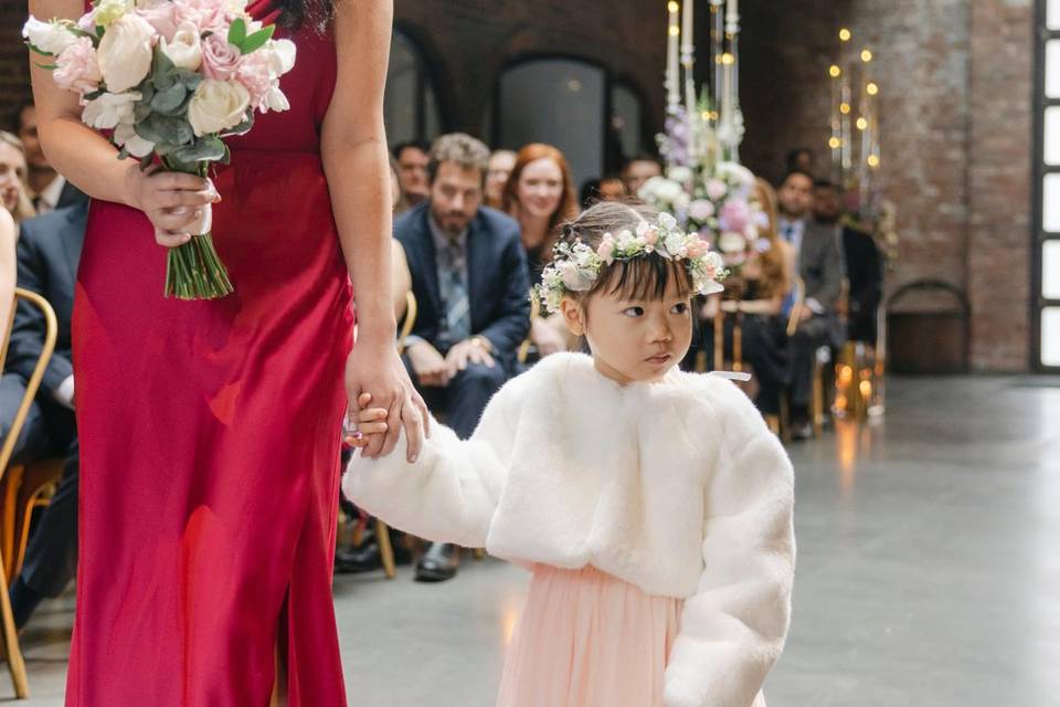 Bridesmaids and Kid's Flowers