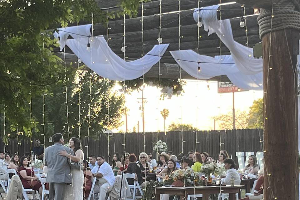 Outdoor reception
