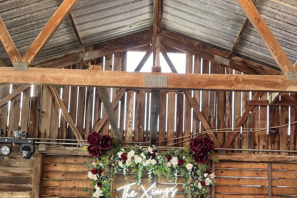 Indoor reception