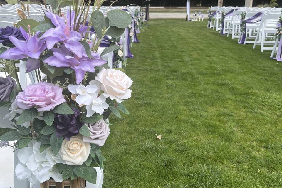 Outdoor wedding