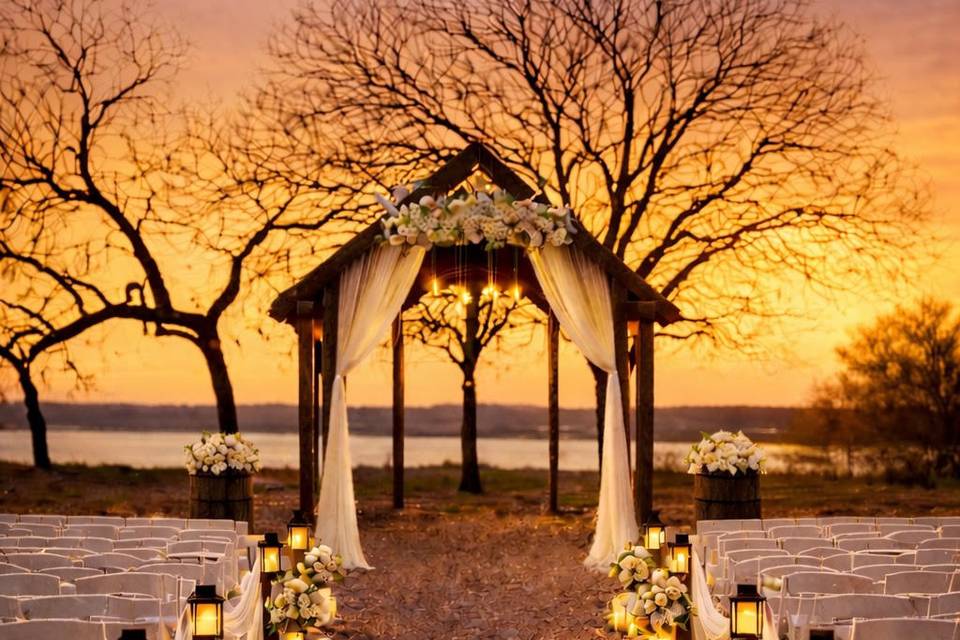 Chapel by the water view