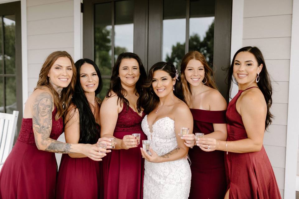 Bridesmaids Natural Glam