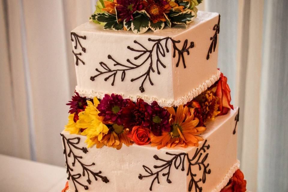 Fall Themed Cake