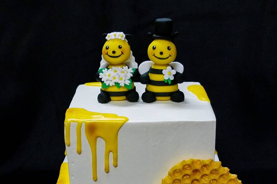 Honeybee Wedding Cake