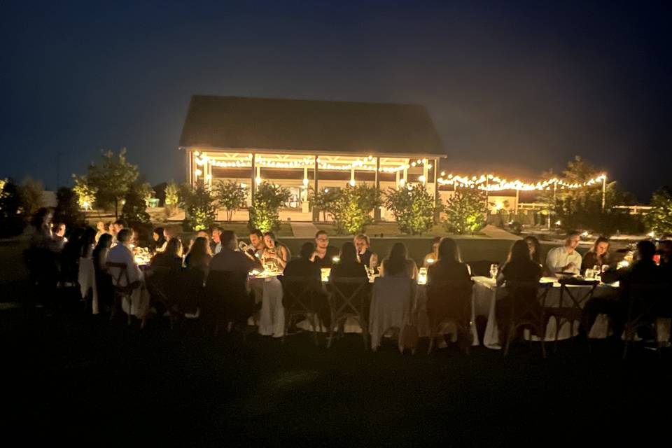 Dinner outdoor