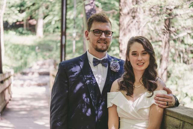 The newlyweds