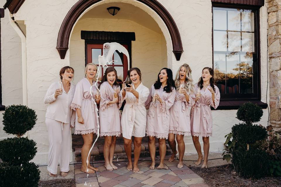 Bridesmaids at Manor