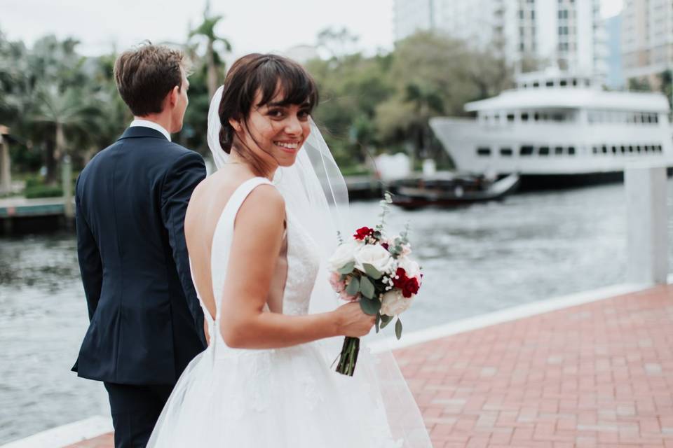 Bride and groom