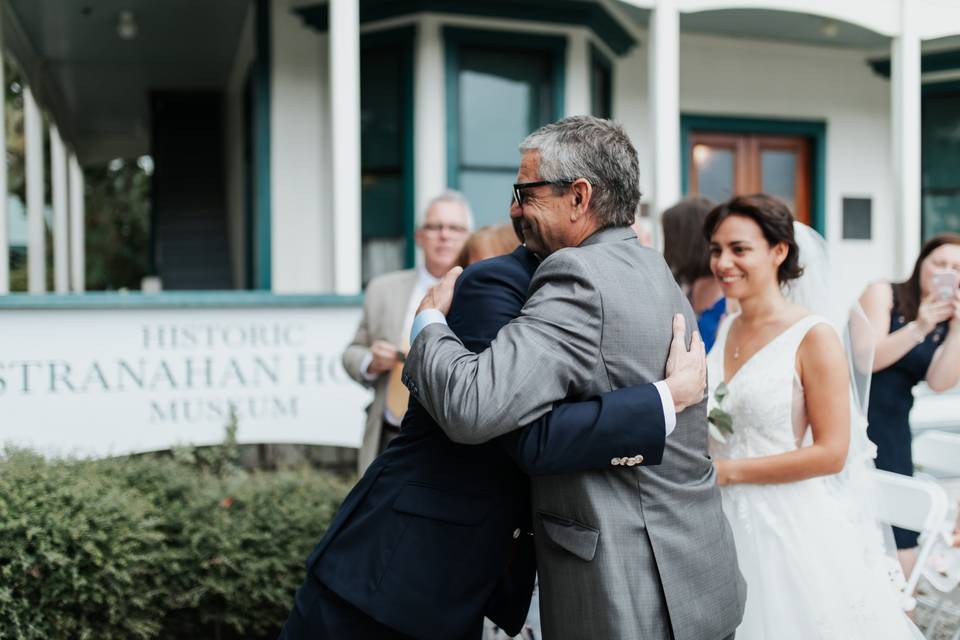 Father of the bride and groom