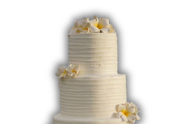 Thin spatula textured tiered