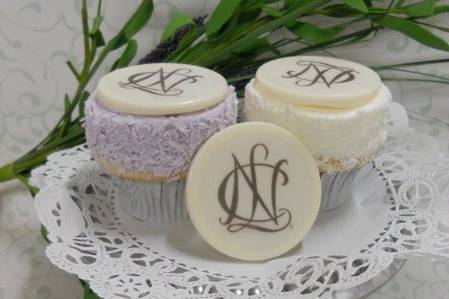Custom logo cupcakes